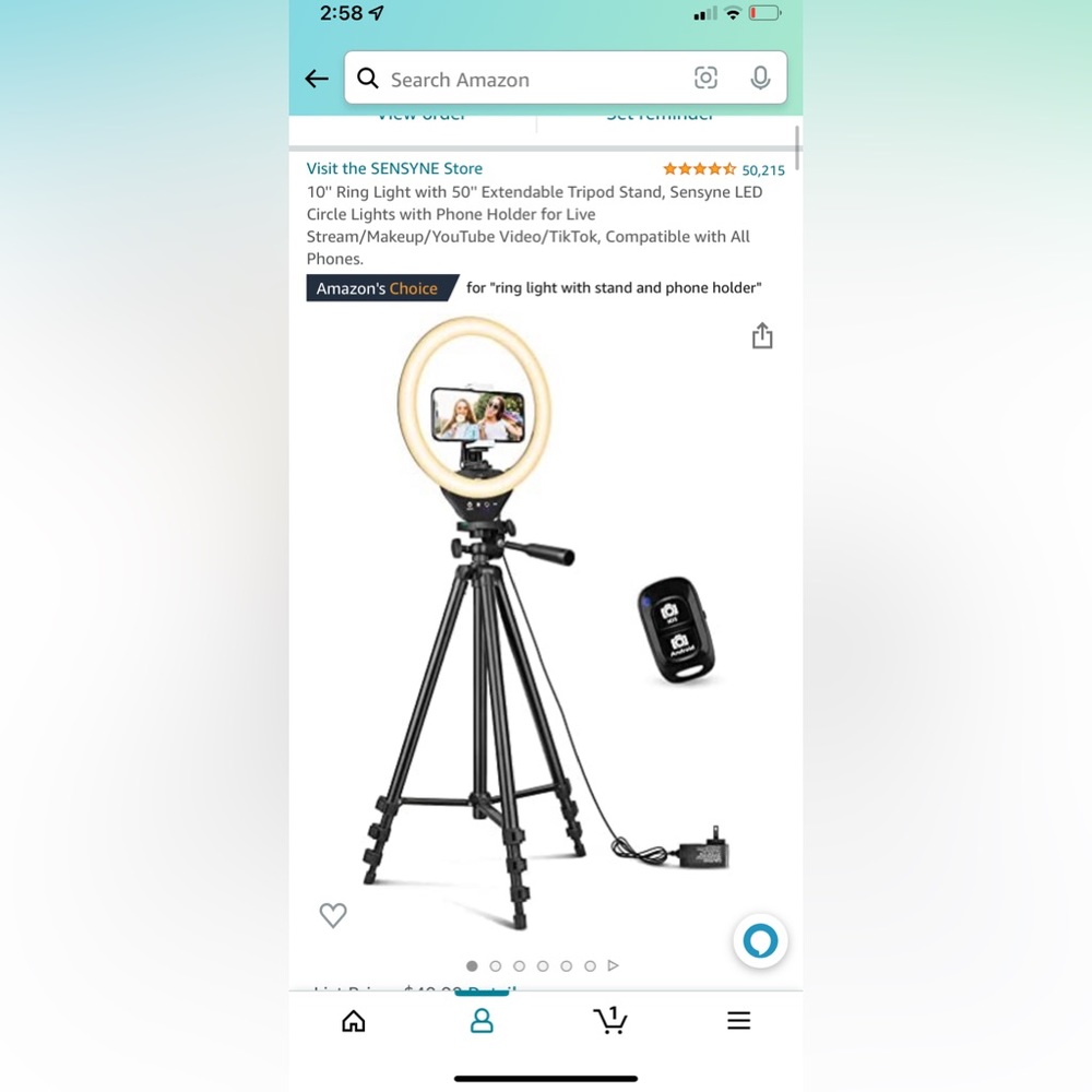 Tripod light